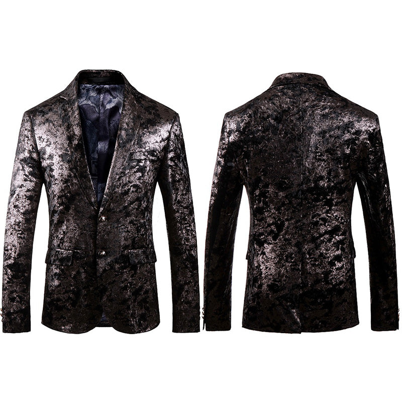 Notch Single-Breasted Lapel Dress Jacket Suit Blazer