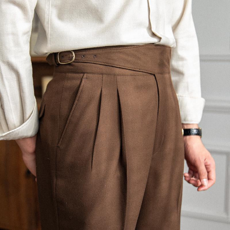 Double Pleated Classic Fit Dress Pants