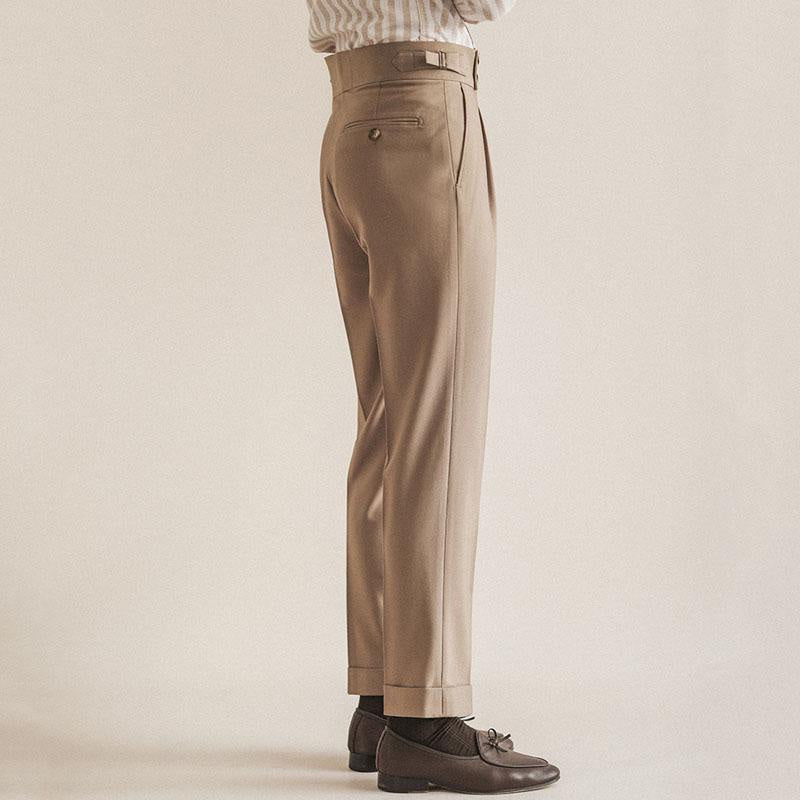 Straight Leg Formal Slim Fit Pants