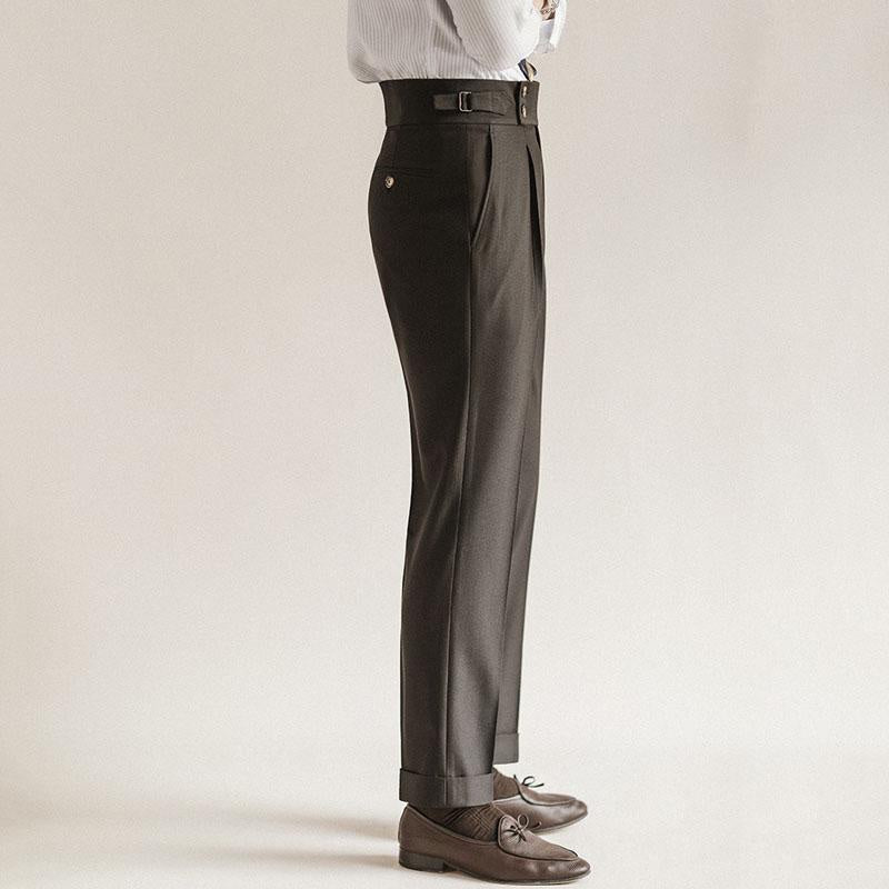 Straight Leg Formal Slim Fit Pants