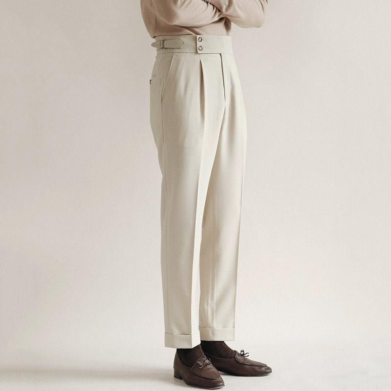 Straight Leg Formal Slim Fit Pants